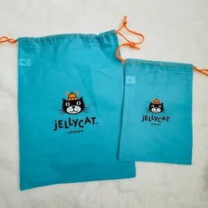 2 Jellycat dust bags one in bigger and one in small size